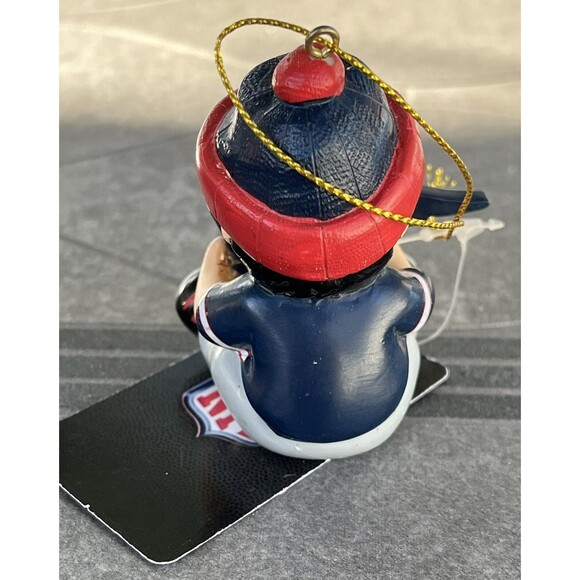 New England Patriots, New Lil Fan, NFL Christmas Ornament NWT - Picture 3 of 6